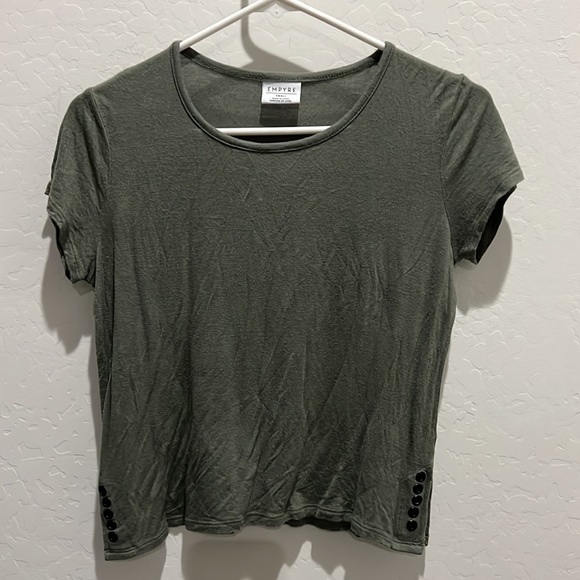 Camo Green Empyre Small Tee - Picture 2 of 5